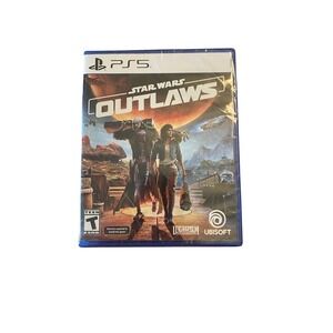 Star Wars Outlaws PlayStation 5 PS5 Ubisoft 2024 New Sealed Physical Disc